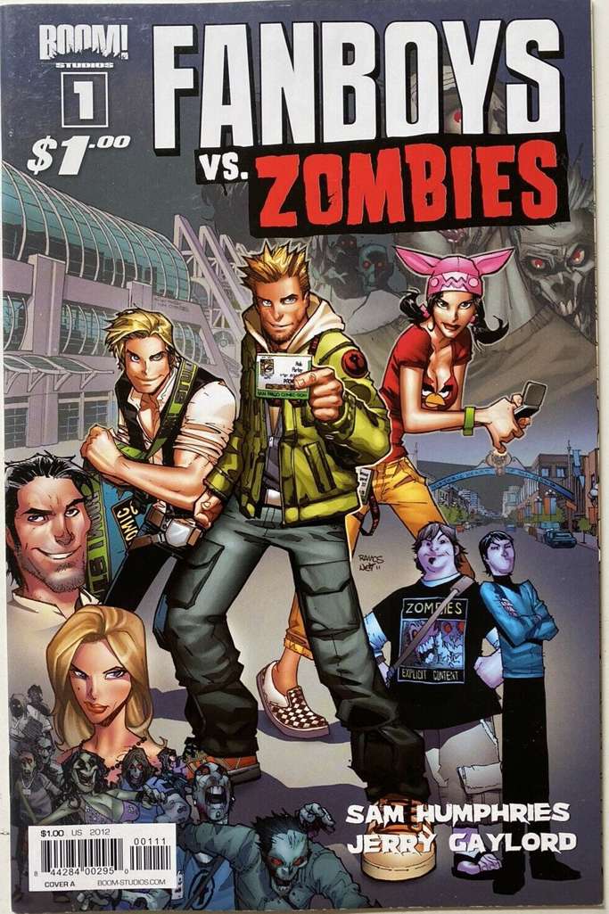 Fanboys Vs. Zombies #1 Variation A