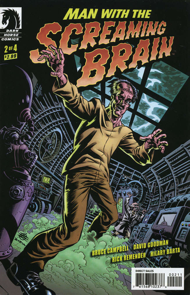 Man With the Screaming Brain #2 Variation A