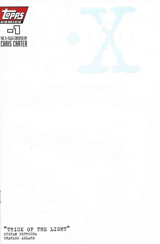 The X-Files #-1 Variation B
