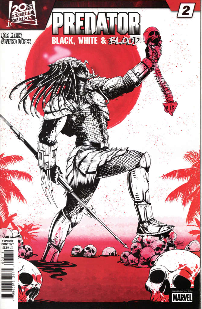 Predator: Black, White & Blood #2