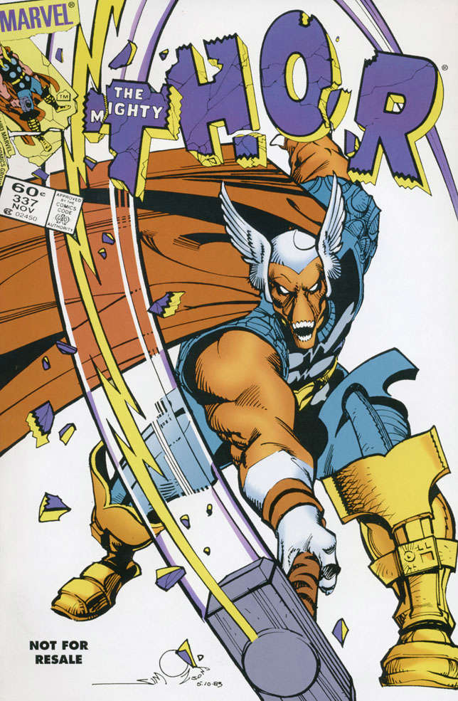 Thor #337  - 2nd printing