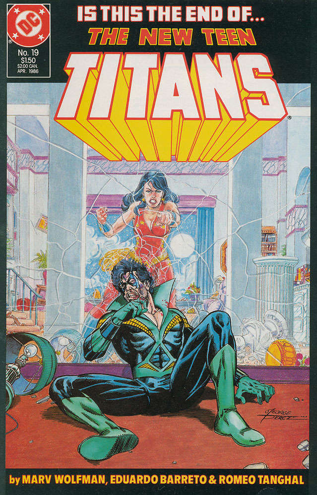 The New Teen Titans (2nd Series) #19