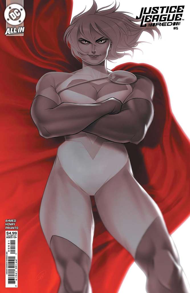 Justice League Red #5 Variation B