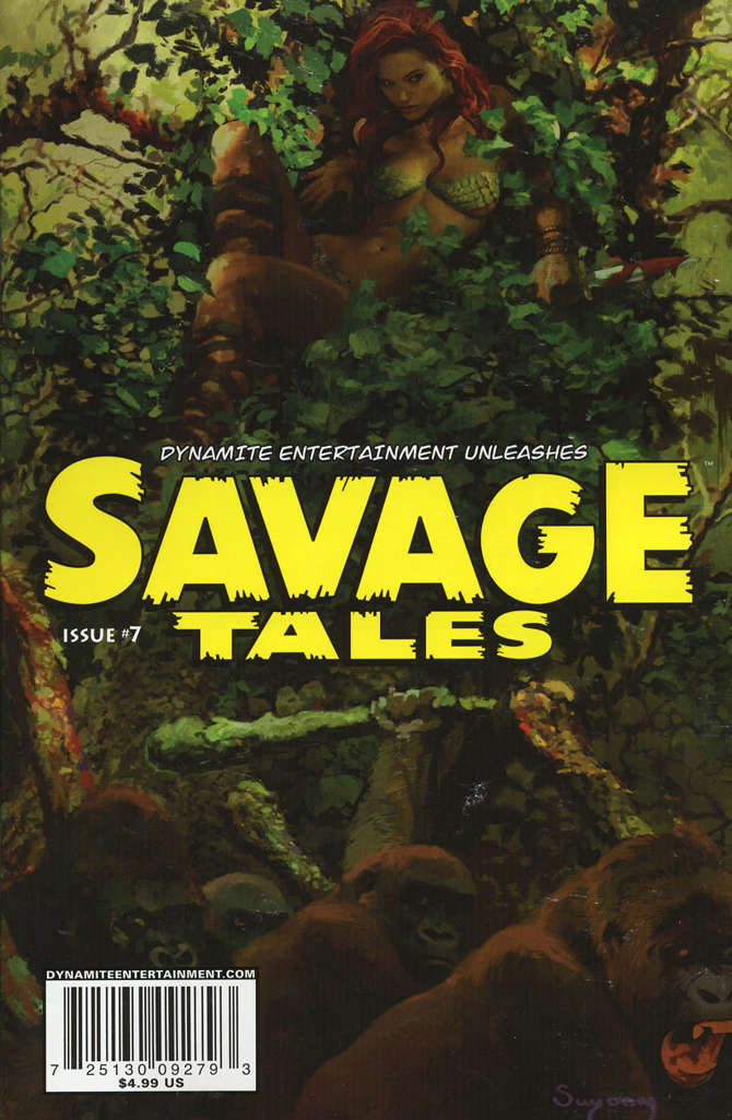Savage Tales (Dynamite) #7 Variation A