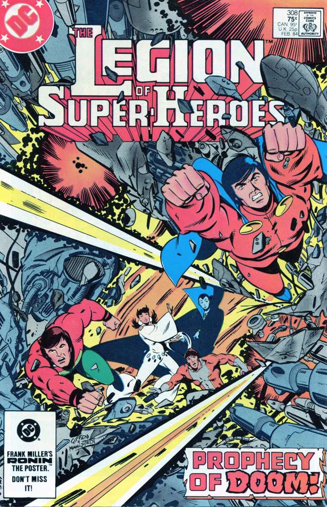 The Legion of Super-Heroes (2nd Series) #308