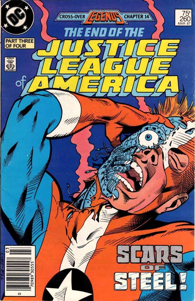 Justice League of America #260 Newsstand Edition