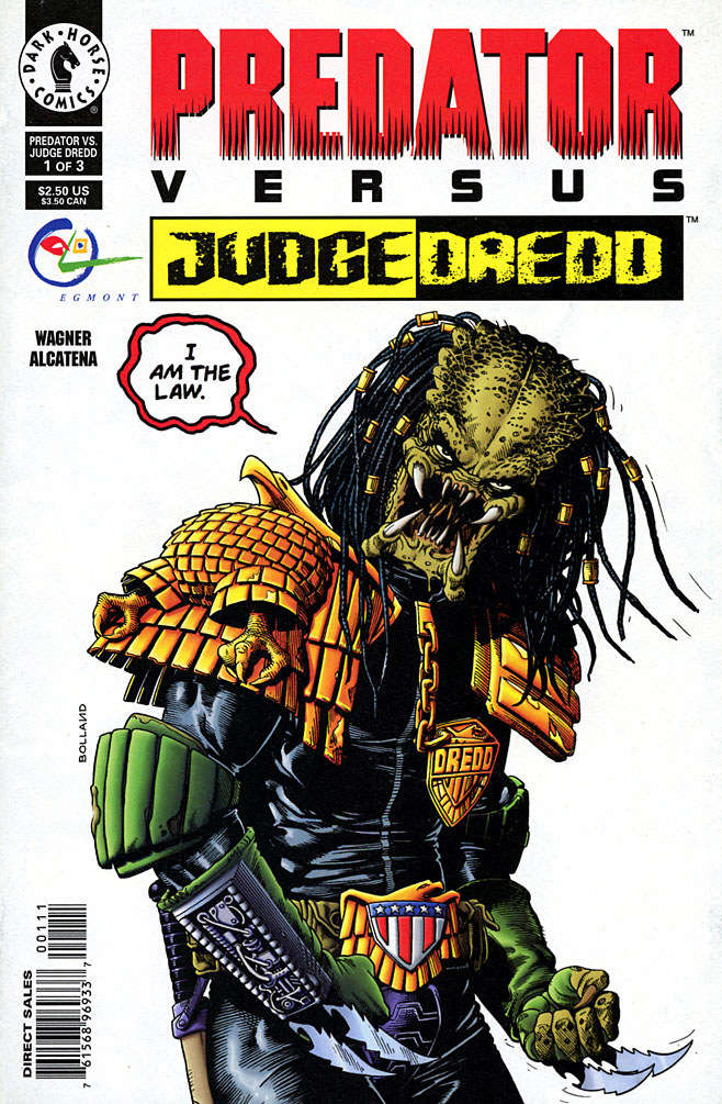 Predator Versus Judge Dredd