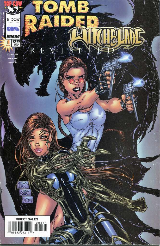 Tomb Raider/Witchblade #1  - 2nd printing