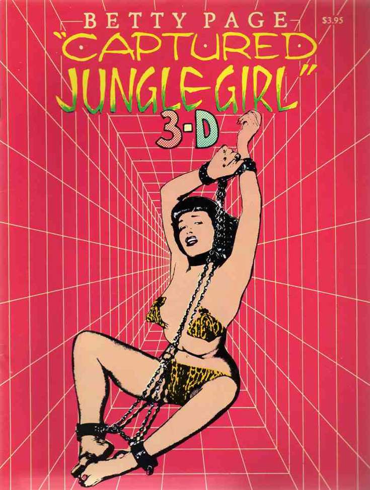 Betty Page Captured Jungle Girl 3-D