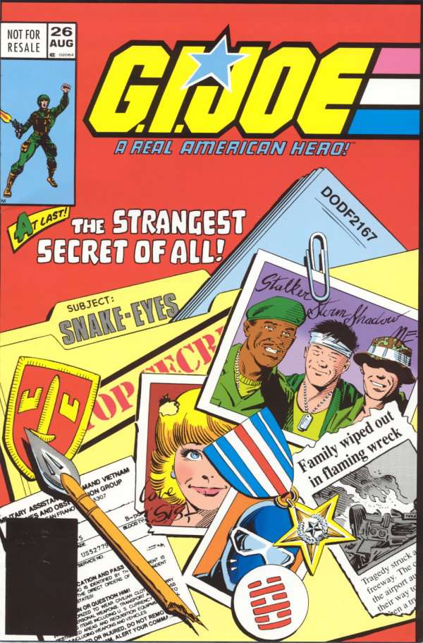 G.I. Joe, a Real American Hero #26  - 3rd printing