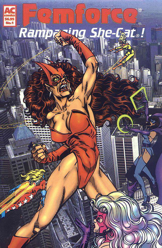 Femforce: Rampaging She-Cat
