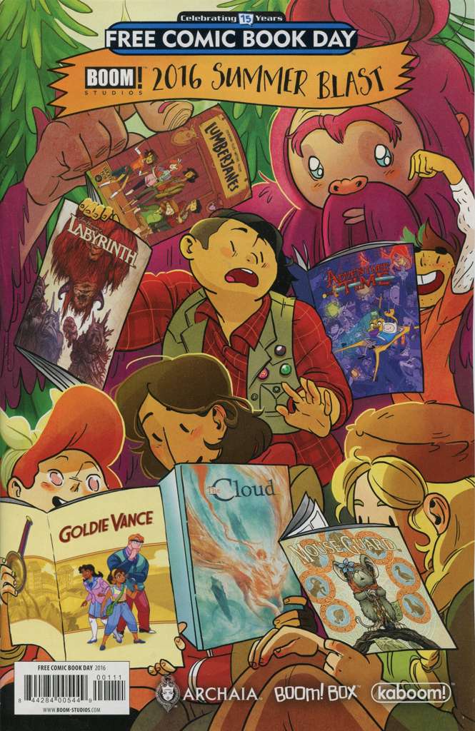 Boom! Studios Summer Blast Free Comic Book Day #2016