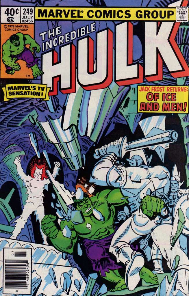 The Incredible Hulk #249 Newsstand Edition