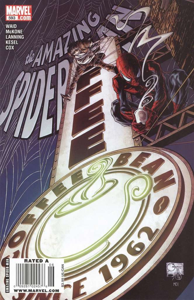 The Amazing Spider-Man #593 Newsstand Edition