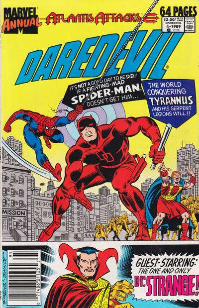 Daredevil Annual #5 Newsstand Edition