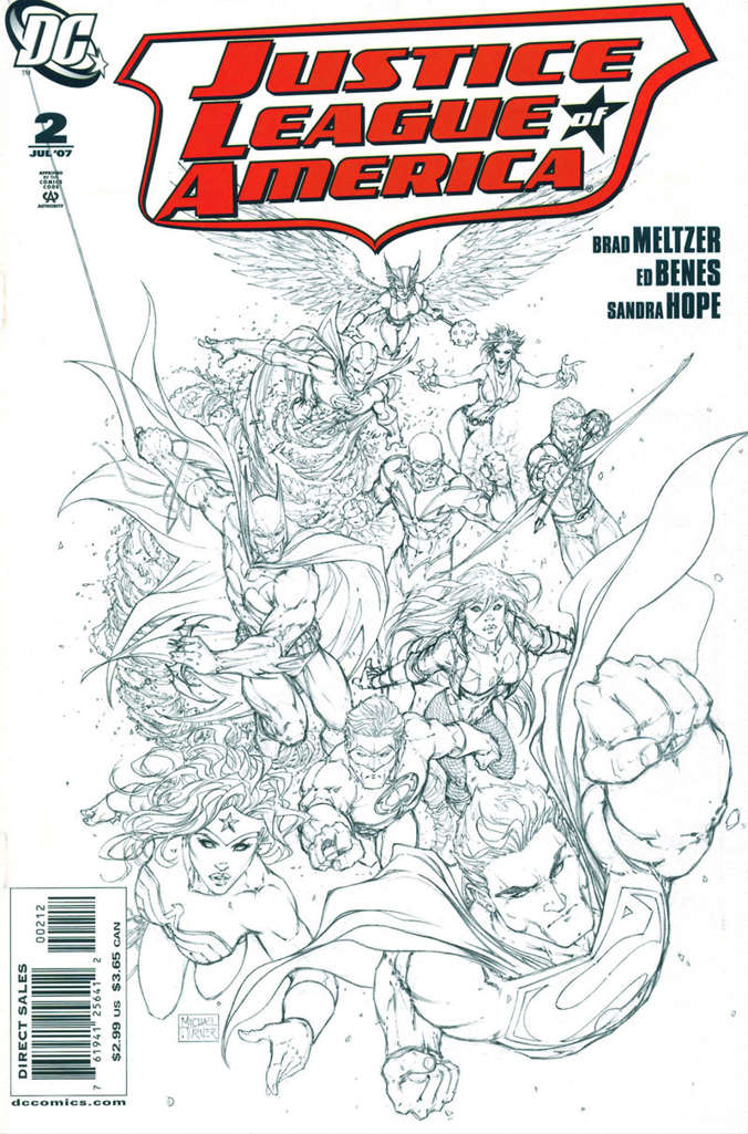 Justice League of America (2nd Series) #2  - 2nd printing