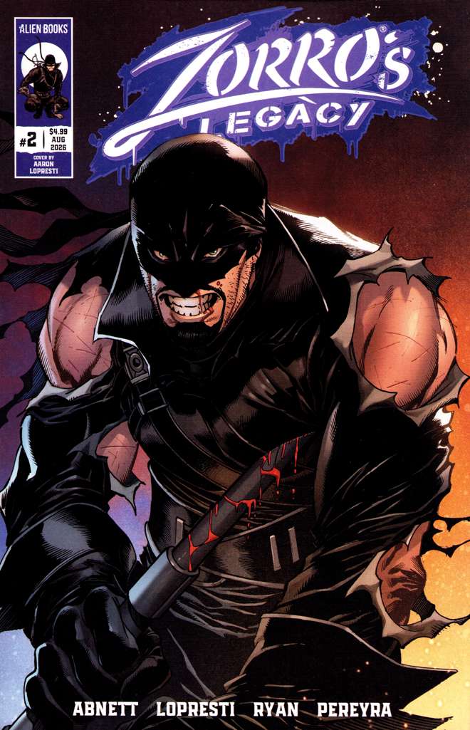 Zorro’s Legacy #2 Variation A