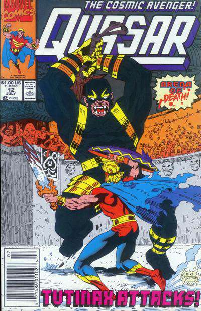 Quasar #12 Newsstand Edition