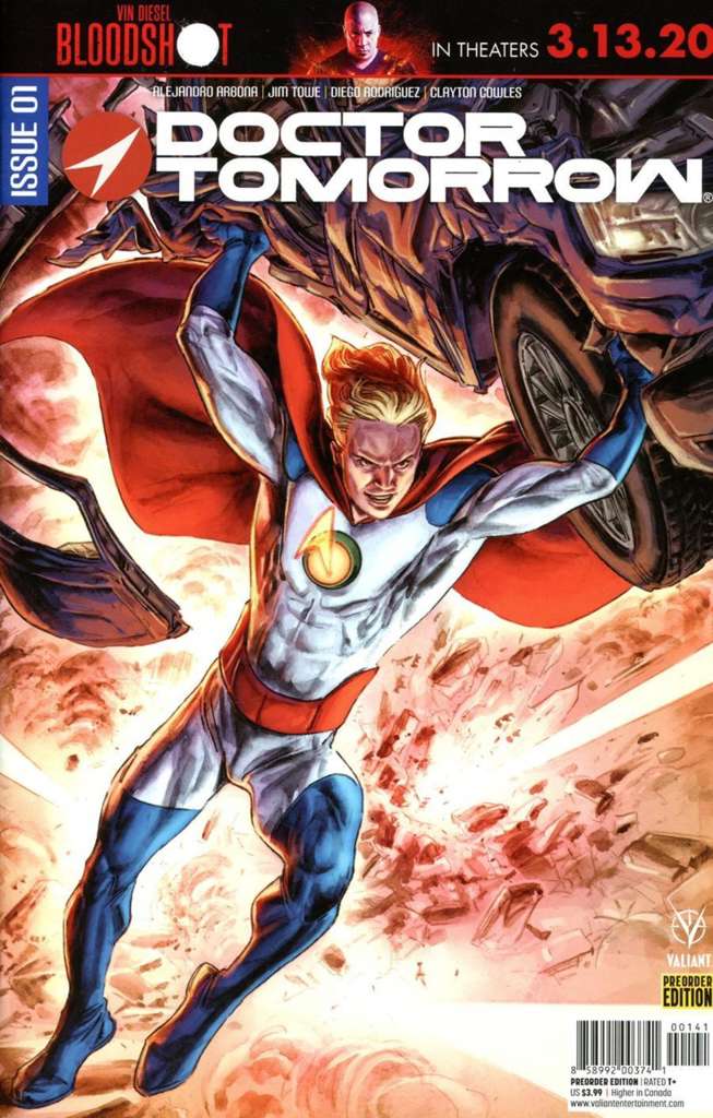 Doctor Tomorrow (Valiant) #1 Variation D