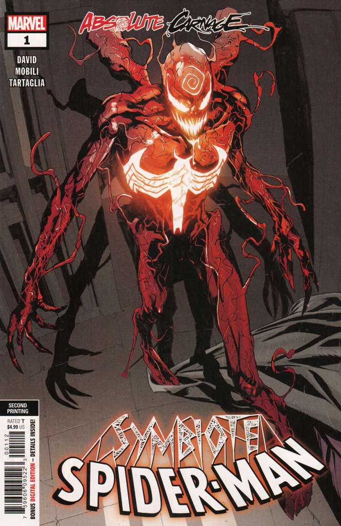 Absolute Carnage: Symbiote Spider-Man #1  - 2nd printing