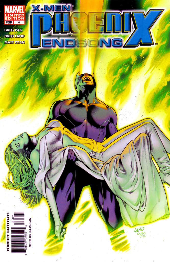 X-Men: Phoenix—Endsong #4  - 2nd printing