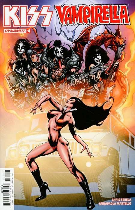 Kiss/Vampirella #4 Variation C