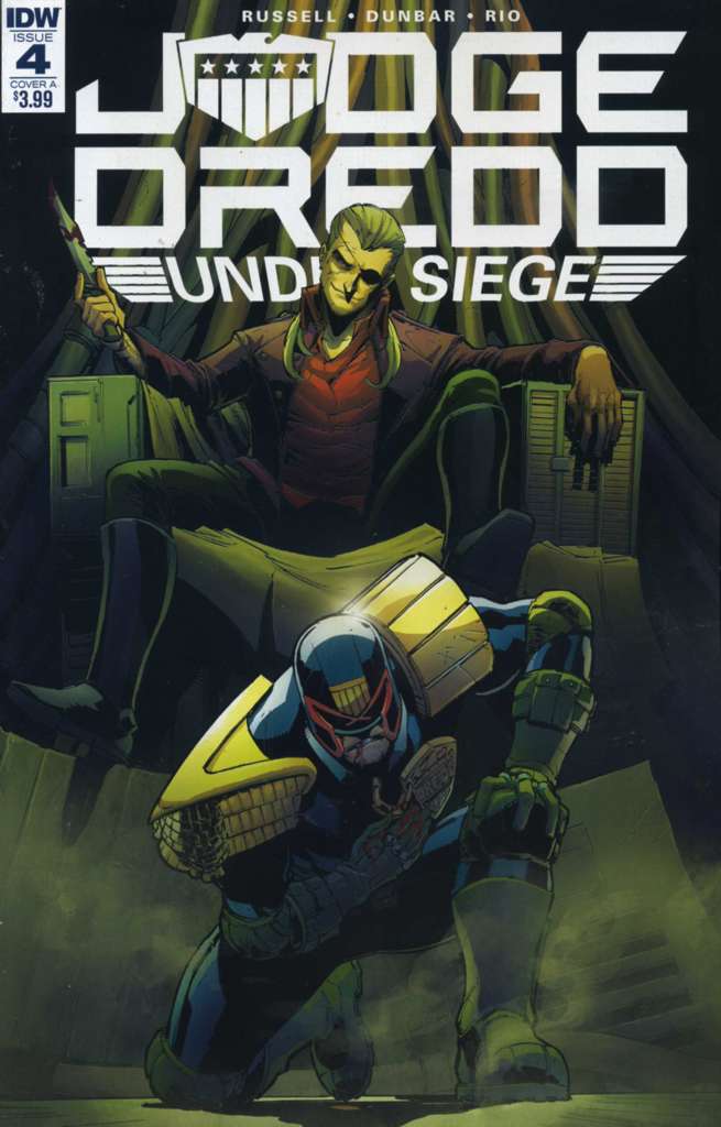 Judge Dredd: Under Siege #4 Variation A