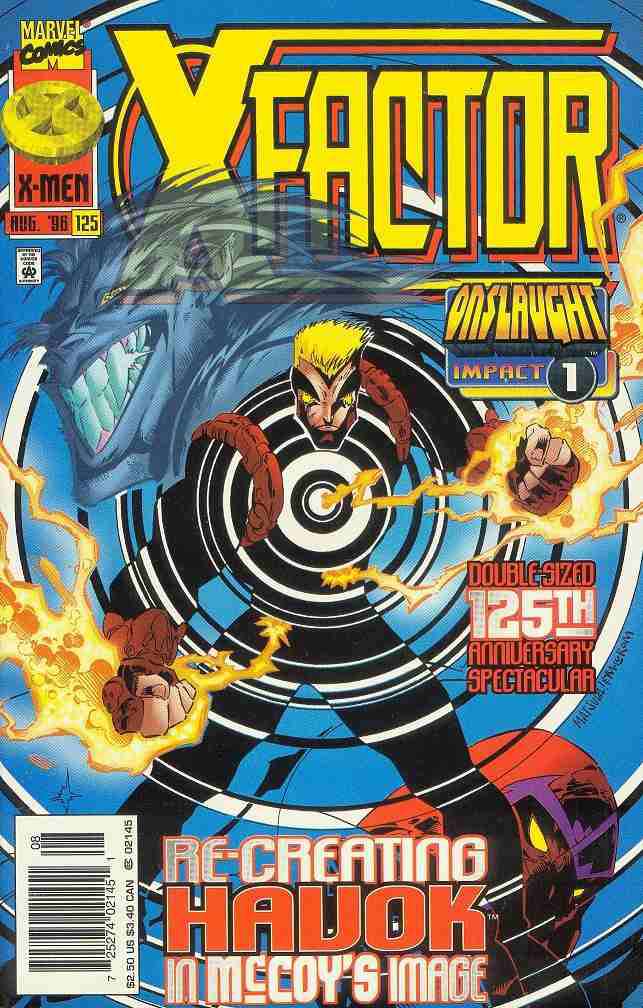 X-Factor #125 Newsstand Edition