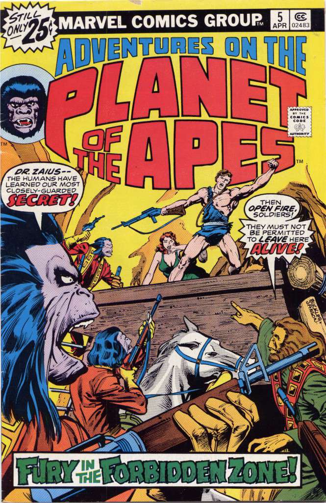 Adventures on the Planet of the Apes #5