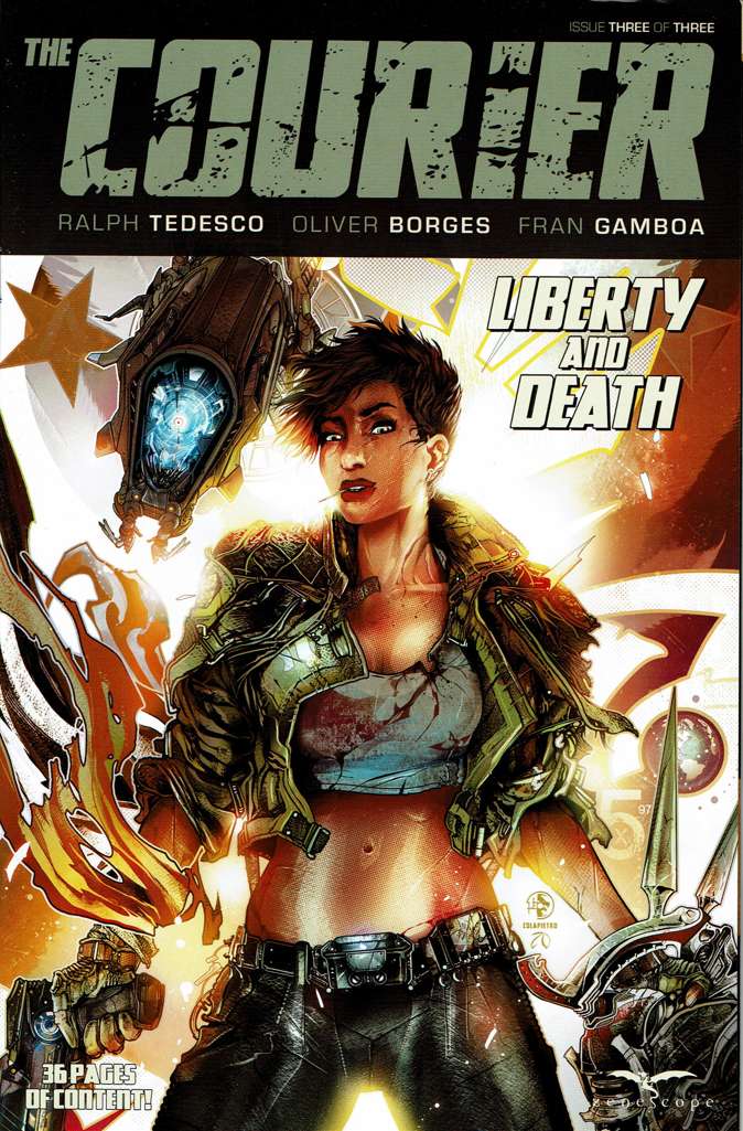 The Courier: Liberty and Death #3 Variation A