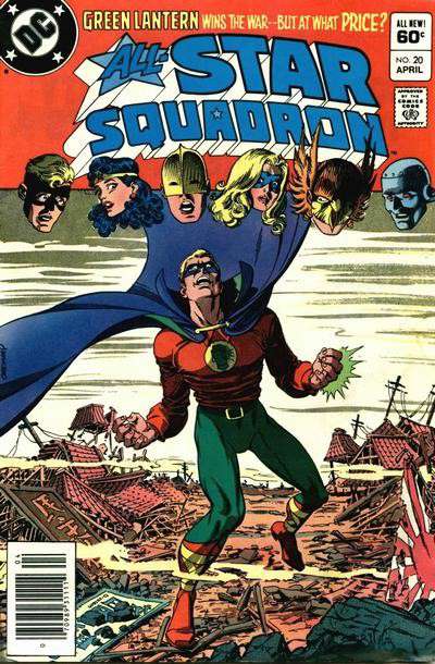 All-Star Squadron #20 Newsstand Edition