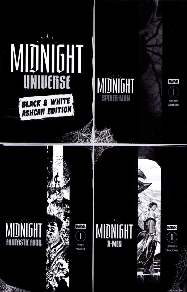 Midnight Universe Black & White Ashcan Edition Ashcan #1