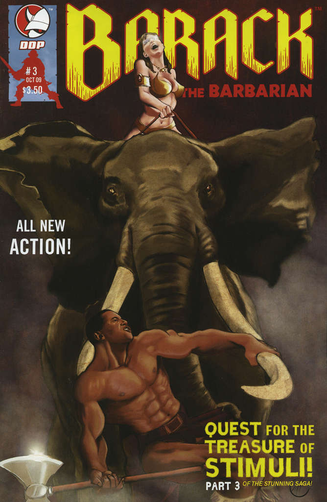 Barack the Barbarian Volume #1: Quest for the Treasure of Stimuli #3