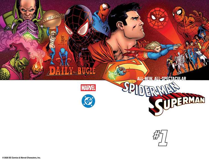 Marvel/DC: Spider-Man/Superman #1 Variation W