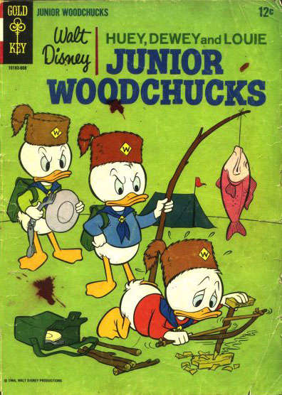Huey, Dewey, and Louie Junior Woodchucks