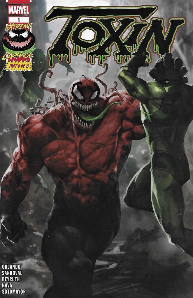 Extreme Carnage: Toxin #1 Variation E