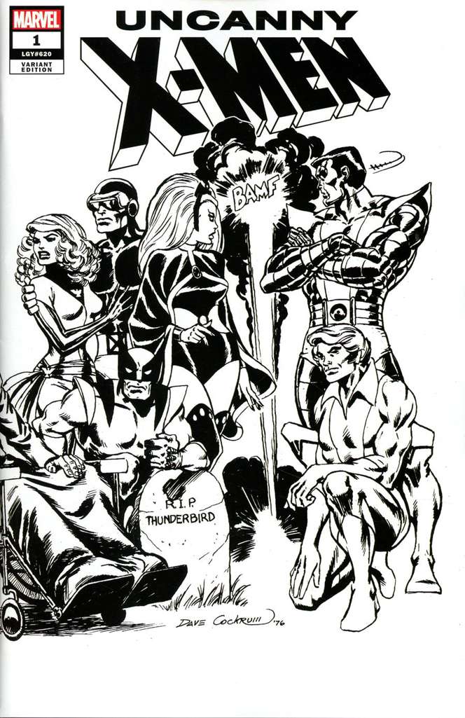 Uncanny X-Men (5th Series) #1 Variation W