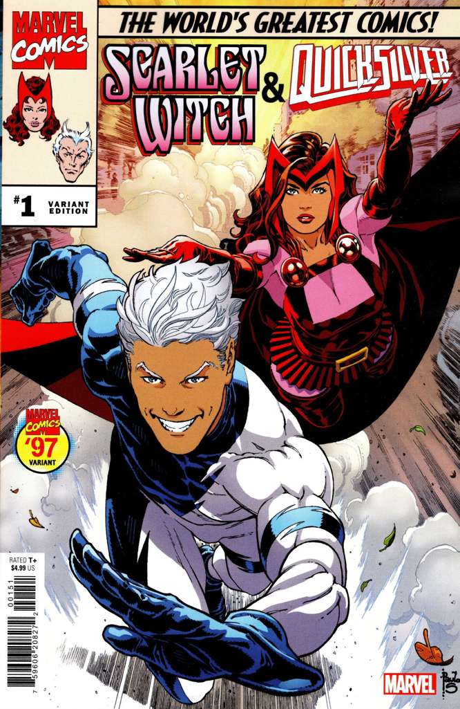 Scarlet Witch & Quicksilver #1 Variation B