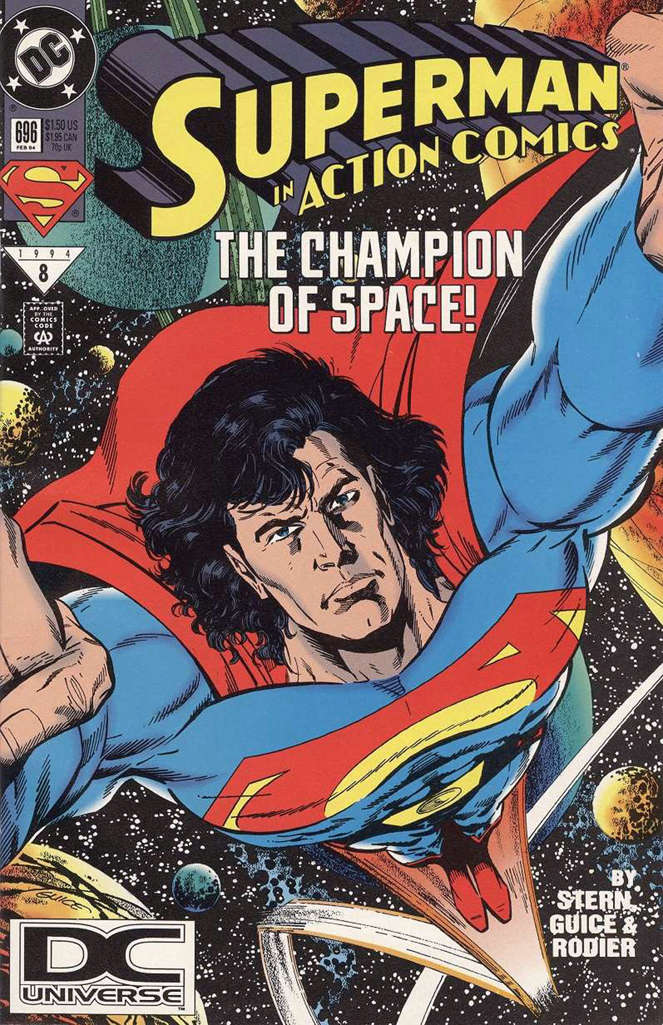 Action Comics #696  - 2nd printing
