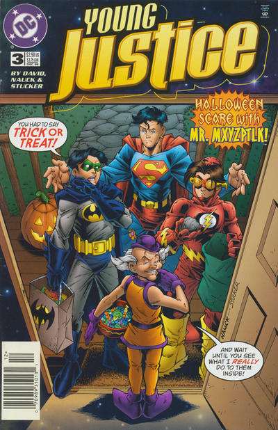 Young Justice #3 Newsstand Edition