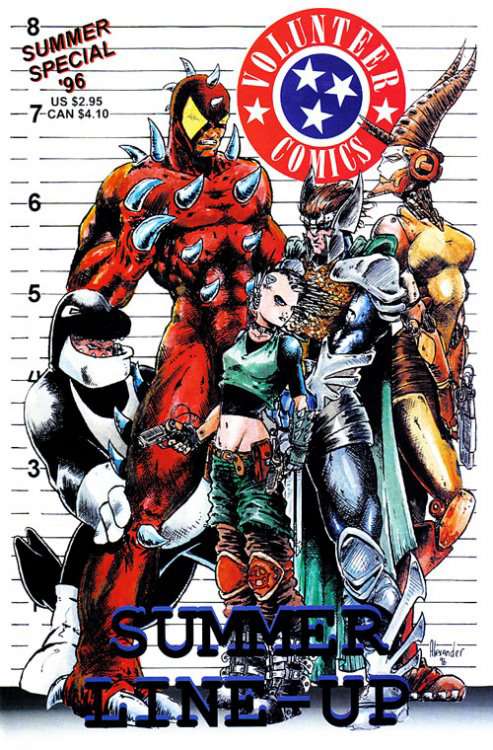 Volunteer Comics Summer Line-Up ’96