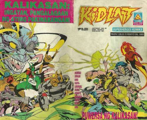Kidlat Superheroes Komiks