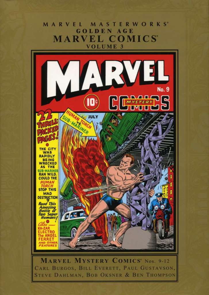 Marvel Masterworks: Golden Age Marvel Comics #3 Hardcover