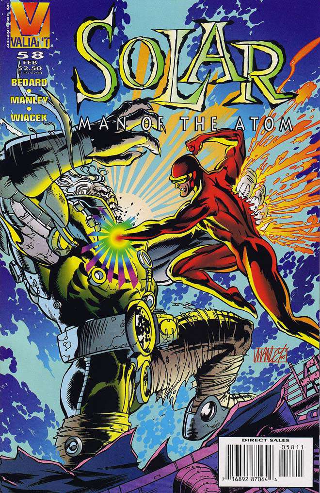 Solar, Man of the Atom #58