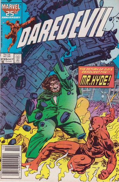 Daredevil #235 Newsstand Edition