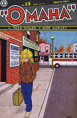 Omaha the Cat Dancer (Kitchen Sink) #13