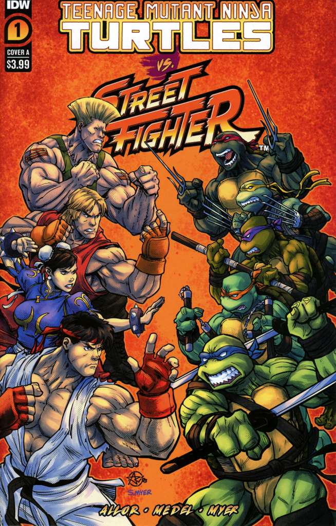 Teenage Mutant Ninja Turtles Vs. Street Fighter