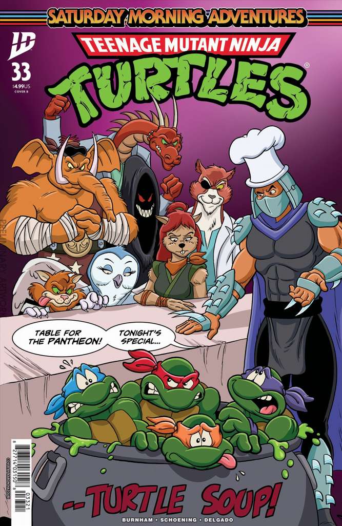 Teenage Mutant Ninja Turtles: Saturday Morning Adventures Continued #33 Variation B