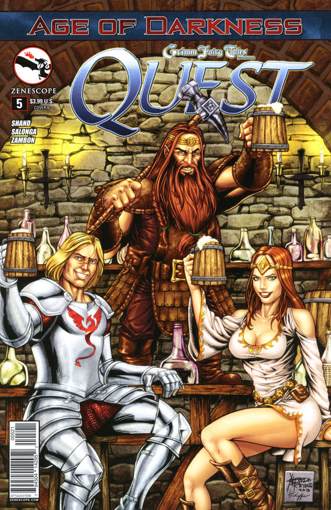 Grimm Fairy Tales presents Quest #5 Variation B