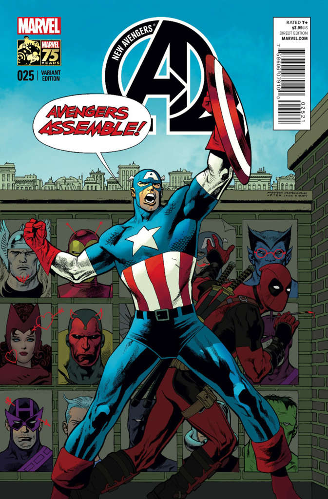 New Avengers (3rd Series) #25 Variation A